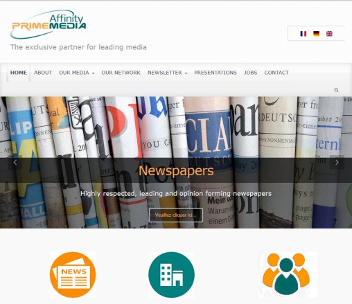 Affinity PrimeMEDIA est le partenaire exclusif de grands médias locaux  pan Europe et International  Öffnungszeit