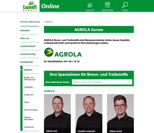 LANDI Sursee Agrola Team Erfahrung LANDI Sursee Agrola Team Öffnungszeit