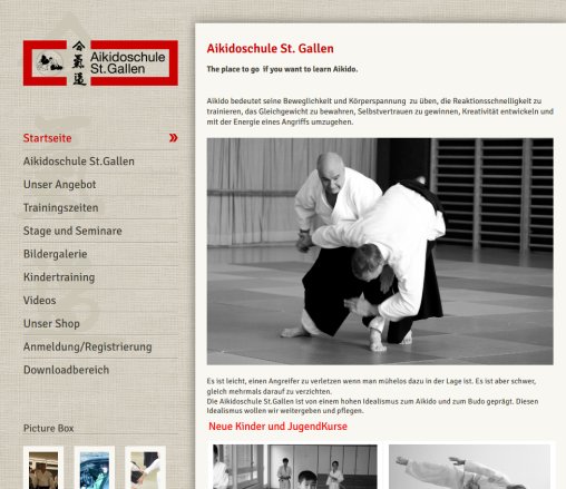 Aikidoschule St. Gallen  Öffnungszeit