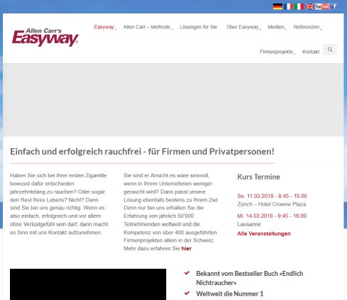 Easyway   Rauchstopp  Öffnungszeit