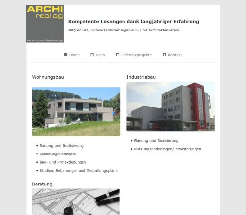 Herzlich Willkommen – ARCHIreal AG Archireal AG Öffnungszeit