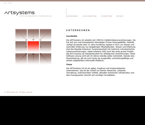 ArtSystems AG   Unternehmen ARTSystems AG Öffnungszeit