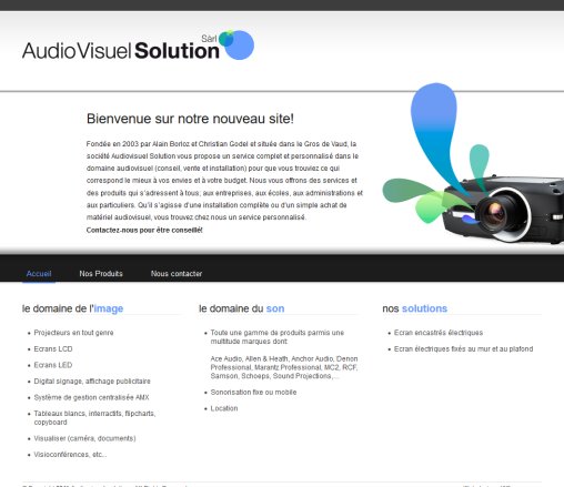 Audiovisuel solution | Accueil  Öffnungszeit