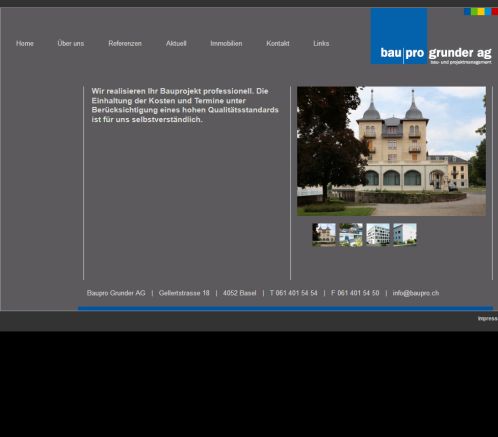 Baupro Grunder AG | Bau  und Projektmanagement | Baupro  Öffnungszeit