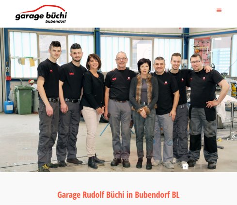 Garage Rudolf Büchi Bubendorf  Öffnungszeit