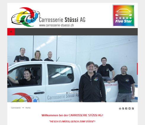 Home   carrosserie stuessi Carrosserie Stüssi AG Öffnungszeit
