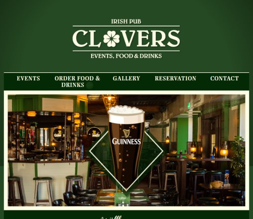 Clovers Irish Pub Seewen SZ   Clovers Bar & Pub   Willkommen Clovers Gastro GmbH Öffnungszeit
