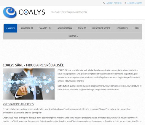 Coalys Sàrl   Fiduciaire spécialisée | Comptable | Pully  Vaud  Öffnungszeit
