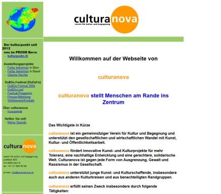 culturanova willkommen! Erfahrung culturanova willkommen! Öffnungszeit