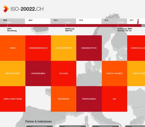 ISO 20022 Schweiz | Harmonisierung  Standardisierung und Migration Zahlungsverkehr Schweiz Maeder & Partner Werbeagentur AG Öffnungszeit