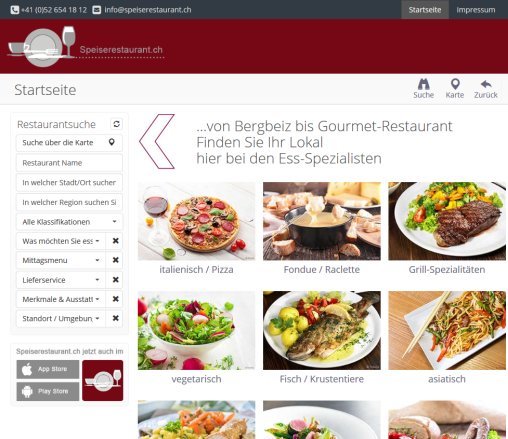 eatanddrink.ch | 4 100 restaurants zum suchen buchen anfragen reservieren  Öffnungszeit