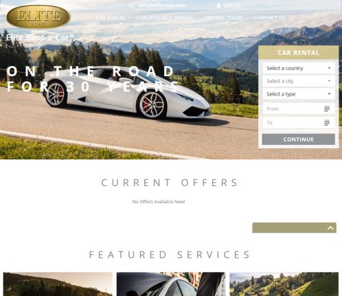 Elite Rent a Car: luxury car rental and limousine service all over Europe.  Öffnungszeit