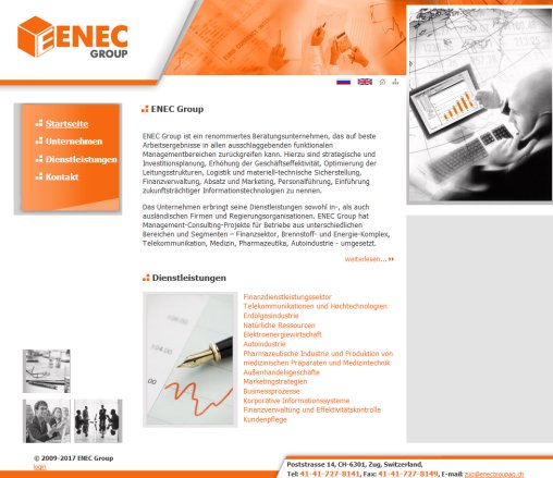 ENEC Group :: Startseite  Öffnungszeit