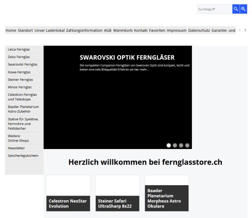 Leica   Steiner   Minox   Braun   Celestron   Fernglas   Fernglaeser   Fernrohr   Feldstecher   Binocular   Jagdoptik   Ultravid   Teleskop   Sternenbeobachtung  Öffnungszeit
