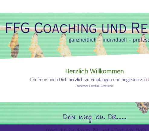 FFG Coaching und Reiki   für Körper  Geist und Seele  Öffnungszeit