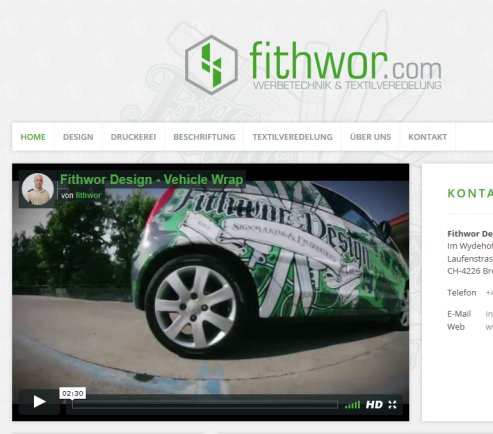 FITHWOR DESIGN | Werbetechnik & Textilveredelung Erfahrung FITHWOR DESIGN | Werbetechnik & Textilveredelung Öffnungszeit