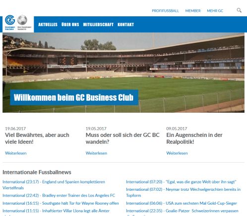 GC Business Club | Grasshopper Club Zürich  Öffnungszeit