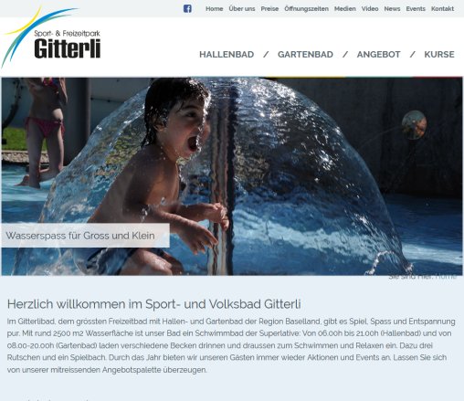 Sport & Freizeitpark Gitterli Liestal  &Ouml;ffnungszeit