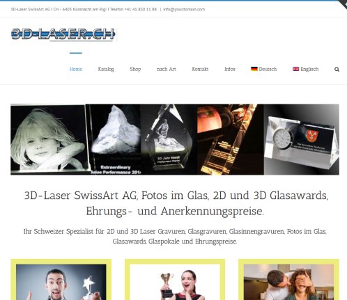 3D Laser SwissArt AG  Fotos im Glas  2D und 3D Glasawards und Pokale 3D Laser SwissArt AG Öffnungszeit