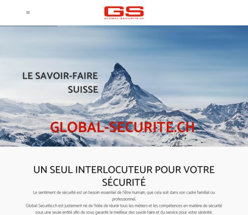Global Securite.ch   entreprise de sécurite   Agence de sécurité   Sécurité privée  Öffnungszeit