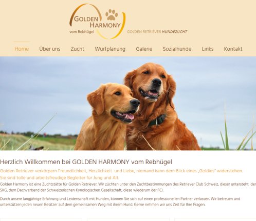 goldenharmony.ch   Golden Harmony vom Rebh&uuml;gel  &Ouml;ffnungszeit