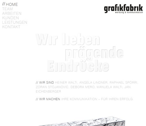 Grafikfabrik  Werbung & Kommunikation Grafikfabrik GmbH Öffnungszeit