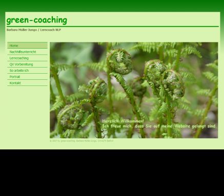 green coaching.ch  Öffnungszeit