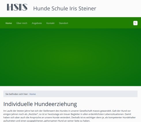 HSIS   Hunde Schule Iris Steiner   Steinerberg Schwyz  Öffnungszeit