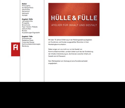 Home | Hülle und Fülle: Atelier für Inhalt und Gestalt HÜLLE FÜLLE GMBH Erfahrung Home | Hülle und Fülle: Atelier für Inhalt und Gestalt HÜLLE FÜLLE GMBH Öffnungszeit