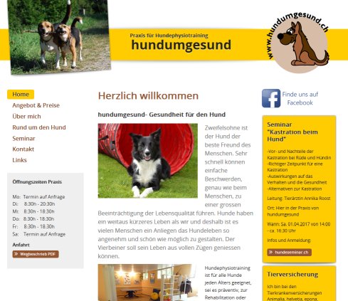 hundumgesund &Ouml;ffnungszeit