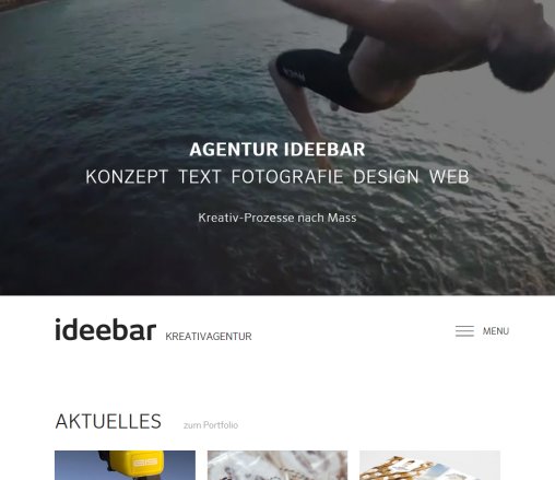 Design  Web und Ideen  Werbeagentur aus Willisau  Luzern   Agentur Ideebar  Öffnungszeit