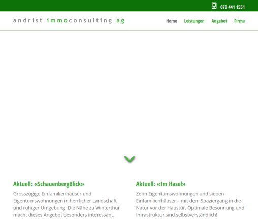 andrist immoconsulting ag – home  Öffnungszeit