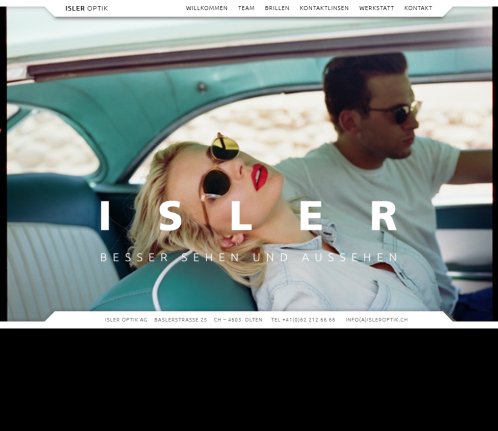 HOME   Isler Optik AG  Öffnungszeit