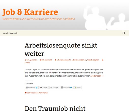 Job & Karriere | Wissenswertes und Wertvolles für Ihre berufliche Laufbahn  Öffnungszeit