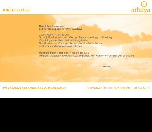 Praxis Arkaya für Energie & Bewusstseinsarbeit Bern Kehrsatz Erfahrung Praxis Arkaya für Energie & Bewusstseinsarbeit Bern Kehrsatz Öffnungszeit
