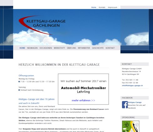 Gasser AG Gächlingen – Klettgau Garage Erfahrung Gasser AG Gächlingen – Klettgau Garage Öffnungszeit
