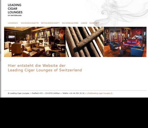 Leading Cigar Lounges of Switzerland  Öffnungszeit