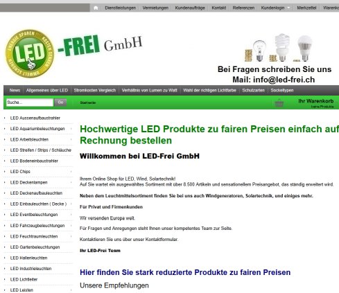 LED-Frei GmbH Erfahrung LED-Frei GmbH Öffnungszeit