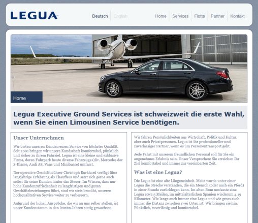 Limousine Service Basel Switzerland Legua GmbH  Öffnungszeit