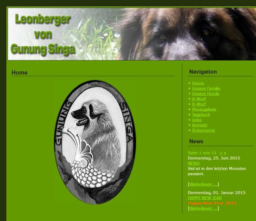 Leonberger von Gunung Singa   Home  Öffnungszeit