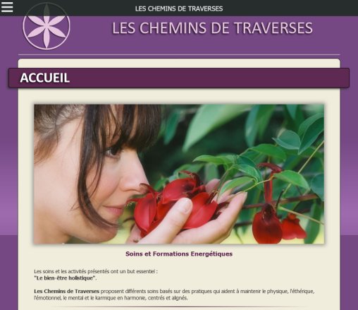 Les Chemins De Traverses  soins énergétiques.  &Ouml;ffnungszeit