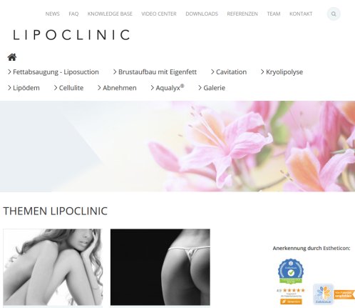 Liposuction  Fettabsaugen  Fett absaugen   LIPOCLINIC  Öffnungszeit