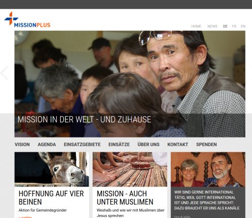 Missionplus: HOME  Öffnungszeit