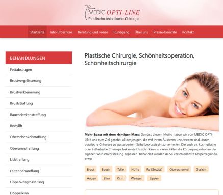 MEDIC OPTI-LINE Öffnungszeit