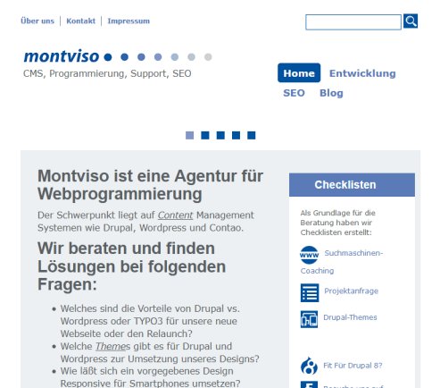 Montviso Internetdienstleistungen | CMS  Programmierung  Support  SEO Rolf Schosser und Regina Oswald GbR Öffnungszeit