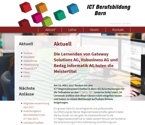 Aktuell   ICT Berufsbildung Bern c/o ICT Berufsbildungscenter AG Öffnungszeit