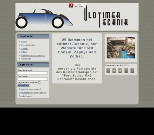 Oldtimer Technik  Öffnungszeit