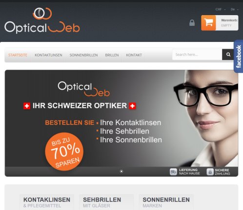 Opticien Suisse en ligne : Lentilles de contact pas chères lunettes de vue montures et lunettes de soleil Ray Ban Oakley OPTICAL WEB Erfahrung Opticien Suisse en ligne : Lentilles de contact pas chères lunettes de vue montures et lunettes de soleil Ray Ban Oakley OPTICAL WEB Öffnungszeit