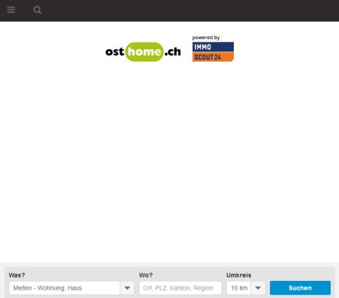 Immobilien  Wohnung  Haus  Schweiz  Suchen  Inserieren   NzzOsthome  Öffnungszeit