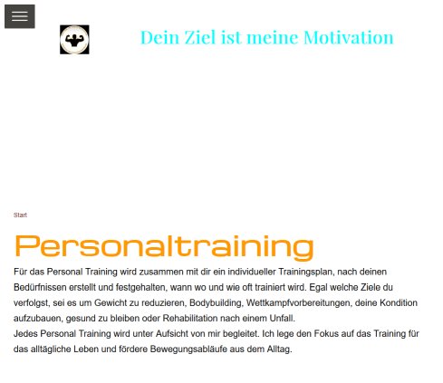 Personaltrainer Öffnungszeit